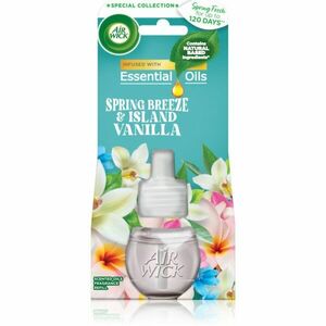 Air Wick Spring Fresh Spring Breeze & Island Vanilla elektrický osvěžovač vzduchu náhradní náplň 19 ml obraz