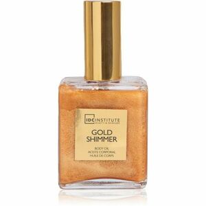 IDC Institute Gold Shimmer suchý bronzový olej na tělo 50 ml obraz