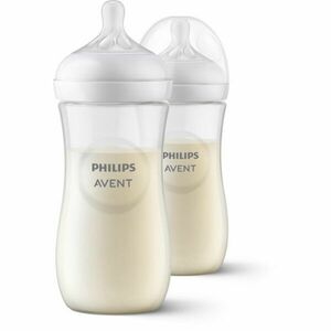 Philips Avent Natural Response SCY906/02 kojenecká láhev 3 m+ 4 nipple 2x330 ml obraz