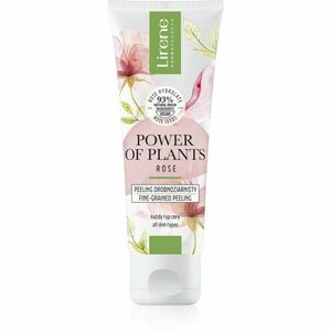 Lirene Power of Plants Rose čisticí peeling s hydratačním účinkem 75 ml obraz