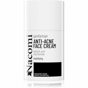 Nacomi Gentleman hydratační matující krém pro pleť s akné pro muže 50 ml obraz