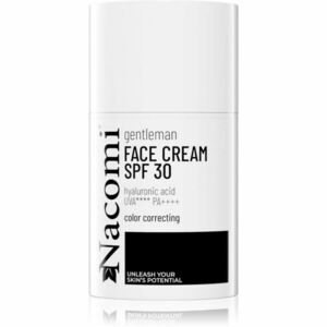 Nacomi Gentleman hydratační krém SPF 30 pro muže 50 ml obraz