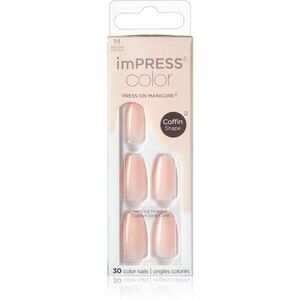 KISS imPRESS Color Medium umělé nehty Bubble Kiss 30 ks obraz