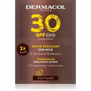 Dermacol Sun Water Resistant voděodolné mléko na opalování SPF 30 2x15 ml obraz