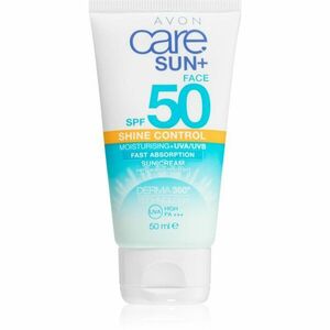 Avon Care Sun + matující krém na opalování SPF 50 50 ml obraz
