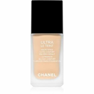 Chanel Ultra Le Teint Flawless Finish Foundation dlouhotrvající matující make-up pro sjednocení barevného tónu pleti odstín B20 30 ml obraz