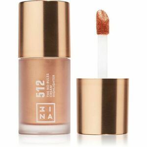 3INA The No-Rules Cream multifunkční líčidlo pro oči, rty a tvář odstín Highlighter 512 - Soft, pearly gold 8 ml obraz
