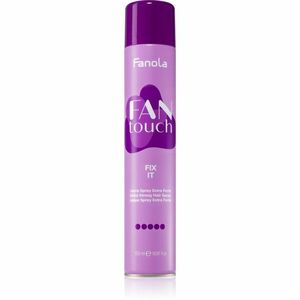 Fanola FAN touch FIX IT lak na vlasy s extra silnou fixací 500 ml obraz