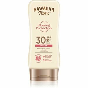 Hawaiian Tropic Glowing Protection Beautifully Sheer Finish mléko na opalování SPF 30 180 ml obraz