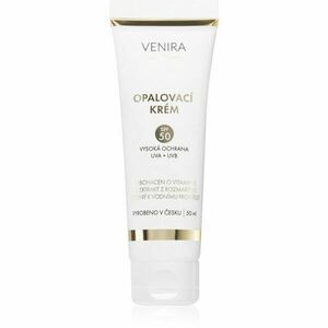 Venira Opalovací krém SPF 50 opalovací krém s UVA a UVB filtry 50 ml obraz