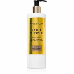 IDC Institute Gold Shimmer hydratační tělové mléko 400 ml obraz