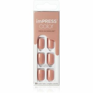 KISS imPRESS Color Short umělé nehty Sandbox 30 ks obraz