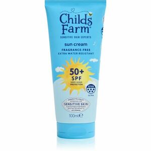 Childs Farm Suncare Sun Cream opalovací krém SPF 50+ bez parfemace 100 ml obraz