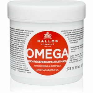 Kallos KJMN Professional Omega vyživující maska na vlasy s omega 6 komplexem a makadamia olejem 275 ml obraz