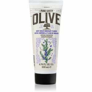 Korres Pure Greek Olive & Rosemary Flower hydratační tělový krém s olivovým olejem 200 ml obraz