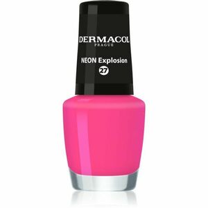 Dermacol Neon neonový lak na nehty odstín 27 Explosion 5 ml obraz