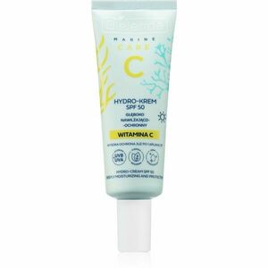 Bielenda C Marine Care Hydro-cream deeply moisturizing and protective SPF 50 hydratační a ochranný krém s vitaminem C SPF 50 40 ml obraz