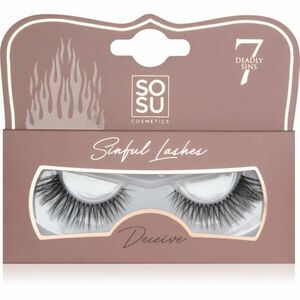 SOSU Cosmetics 7 Deadly Sins Lashes umělé řasy Deceive 1 ks obraz