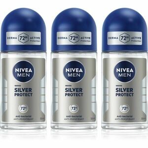 NIVEA MEN Silver Protect antiperspirant roll-on 48h obraz