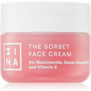 3INA The Sorbet Face Cream lehký hydratační krém na obličej 10 ml obraz