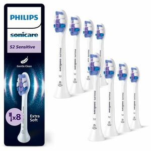 Philips Sonicare Sensitive HX6058/87 náhradní hlavice pro zubní kartáček 8 ks obraz
