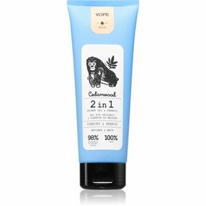 Yope Wood extra jemný sprchový gel a šampon 2 v 1 250 ml obraz