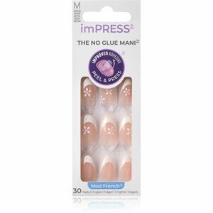 KISS imPRESS The No Glue Mani umělé nehty samolepicí Fearless 30 ks obraz