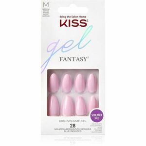 KISS Gel Fantasy High Volume Gel umělé nehty No Regrets 28 ks obraz