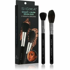 Sigma Beauty Brush Duo Beauty Sculpt + Glow sada štětců pro dokonalý vzhled obraz