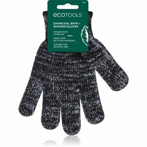 EcoTools Charcoal Bath Infused Gloves peelingová rukavice 2 ks obraz