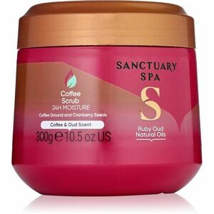 Sanctuary Spa Ruby Oud kávový tělový peeling 300 ml obraz