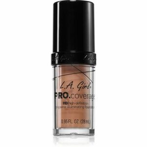L.A. Girl Cosmetics PRO. Coverage rozjasňující tekutý make-up odstín Natural 28 ml obraz