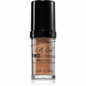 L.A. Girl Cosmetics PRO. Coverage rozjasňující tekutý make-up odstín Nude Beige 28 ml obraz