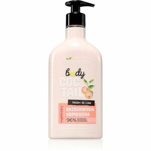 Bielenda Body Coctail Peach + Kombucha hydratační tělové mléko s revitalizačním účinkem 400 ml obraz