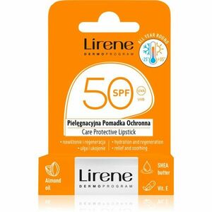 Lirene Care Protective Lipstick ochranný balzám na rty s hydratačním účinkem SPF 50 4.6 g obraz