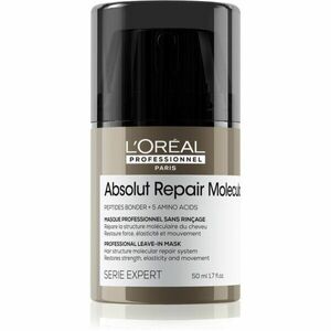 L’Oréal Professionnel Serie Expert Absolut Repair Molecular obnovující maska pro poškozené vlasy 50 ml obraz