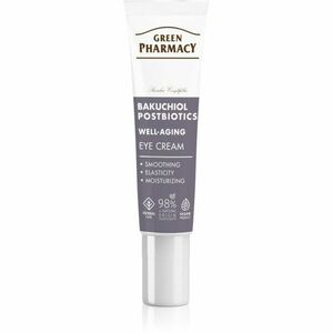 Green Pharmacy Bakuchiol & Postbiotics Eye Cream oční krém proti příznakům stárnutí 15 ml obraz