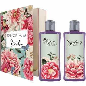 Bohemia Gifts & Cosmetics Kniha K Narozeninám dárková sada do vany obraz