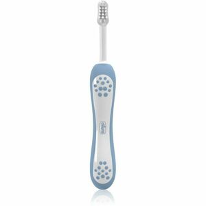 Chicco Toothbrush 6-36m zubní kartáček pro děti Indigo 1 ks obraz