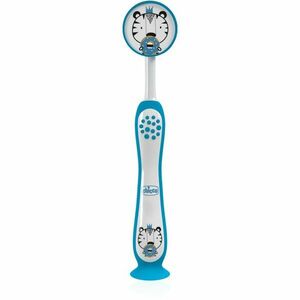 Chicco Toothbrush 3-6y+ zubní kartáček pro děti Tiger 1 ks obraz