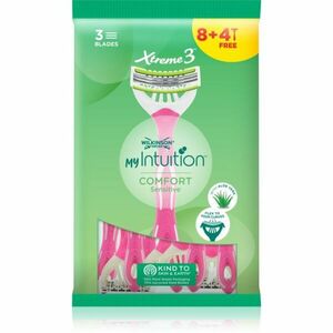 Wilkinson Sword My Intuition Xtreme3 Sensitive jednorázový holicí strojek 8 + 4 ks 12 ks obraz