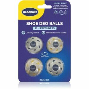 Scholl Odour-X Shoe Deo Balls osvěžující kuličky do obuvi 4 ks obraz