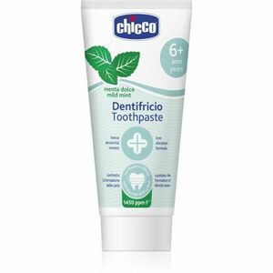 Chicco Toothpaste Mild Mint dětská zubní pasta 6+ let 1 ks obraz