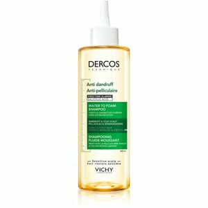 Vichy Dercos Water to Foam Shampoo šampon proti lupům pro vlnité a kudrnaté vlasy 200 ml obraz
