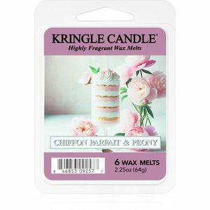 Kringle Candle Chiffon Parfait & Peony vosk do aromalampy 64 g obraz