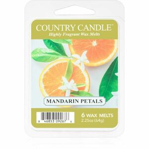 Country Candle Mandarin Petals vosk do aromalampy 64 g obraz