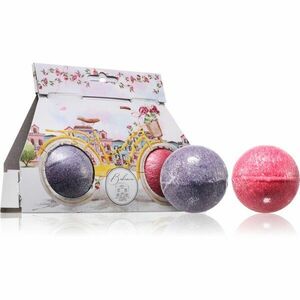 Bohemia Gifts & Cosmetics Jedem Bomby Rozjeď to šumivá koule do koupele vůně Lavender + Rosehip & Rose 2x110 g obraz