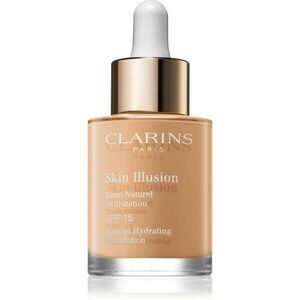 Clarins Skin Illusion Natural Hydrating Foundation rozjasňující hydratační make-up SPF 15 odstín 112.3 Sandalwood 30 ml obraz