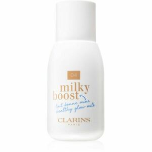 Clarins Milky Boost tónovací mléko pro sjednocení barevného tónu pleti odstín 04 Milky Auburn 50 ml obraz