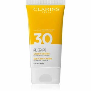 Clarins Sun Care Cream opalovací krém na tělo SPF 30 150 ml obraz